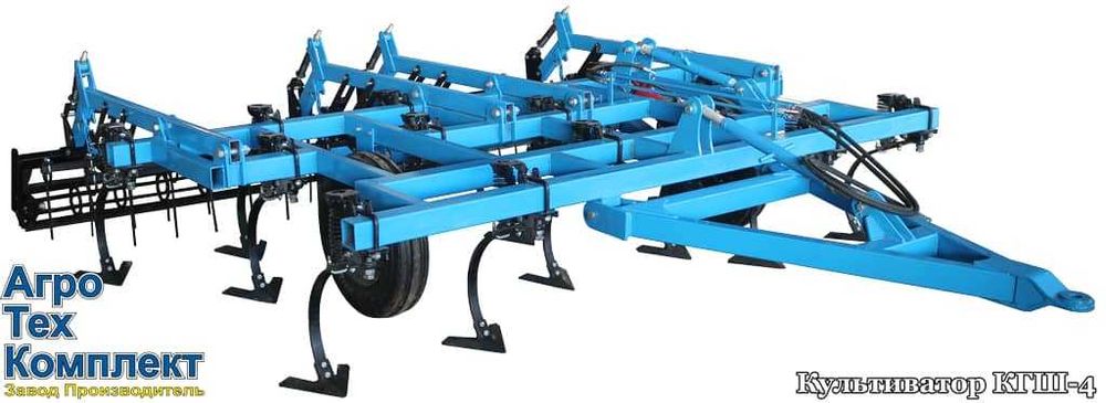 ТОП Культиватор КПС КГШ-4 4-х рядний з катками та пружинними боронами