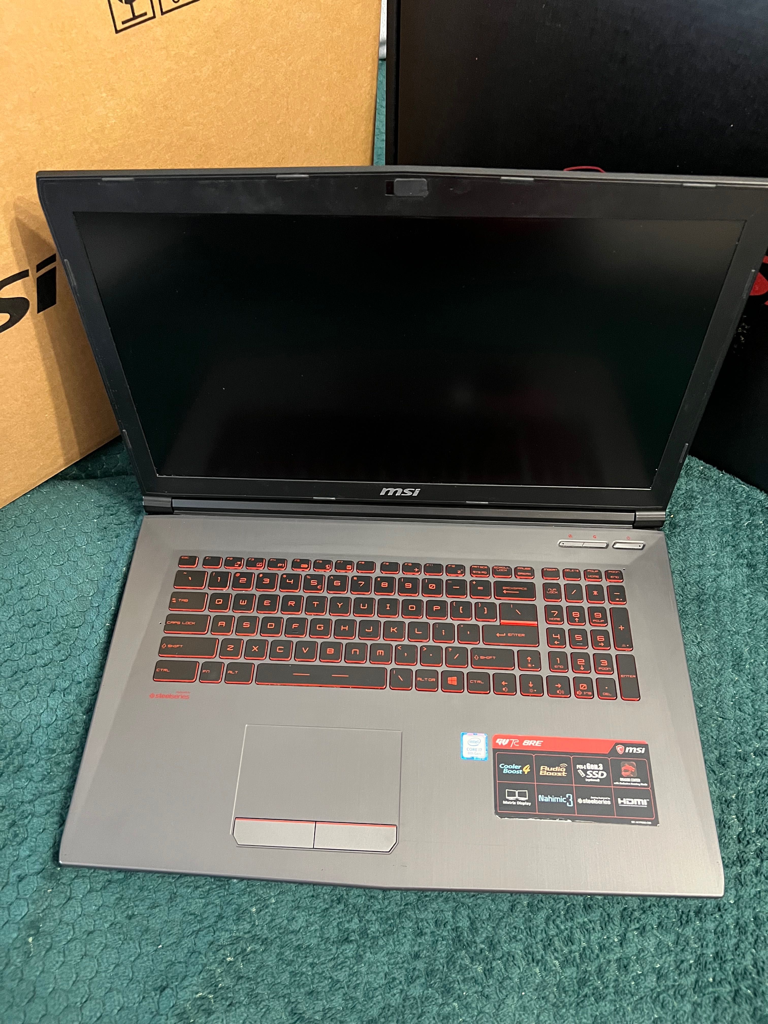 Laptop MSI GV72 8RE I7/16GB/1500GB