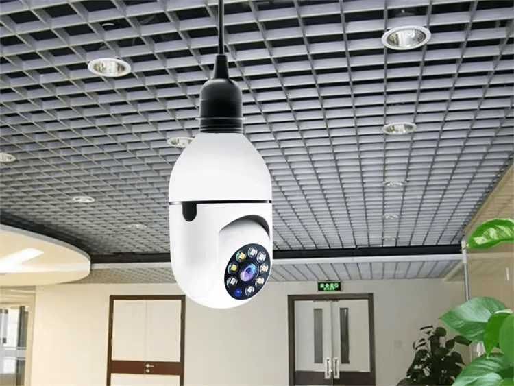 Câmera WiFi 360° com Visualização Remota em Tempo Real