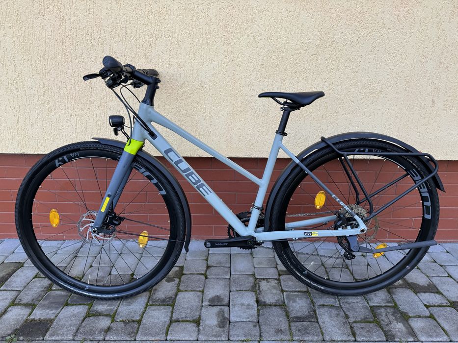 28 CUBE SL ROAD PRO як НОВИЙ Вилка CARBON. на ОСЯХ. Shimano GRX. Led