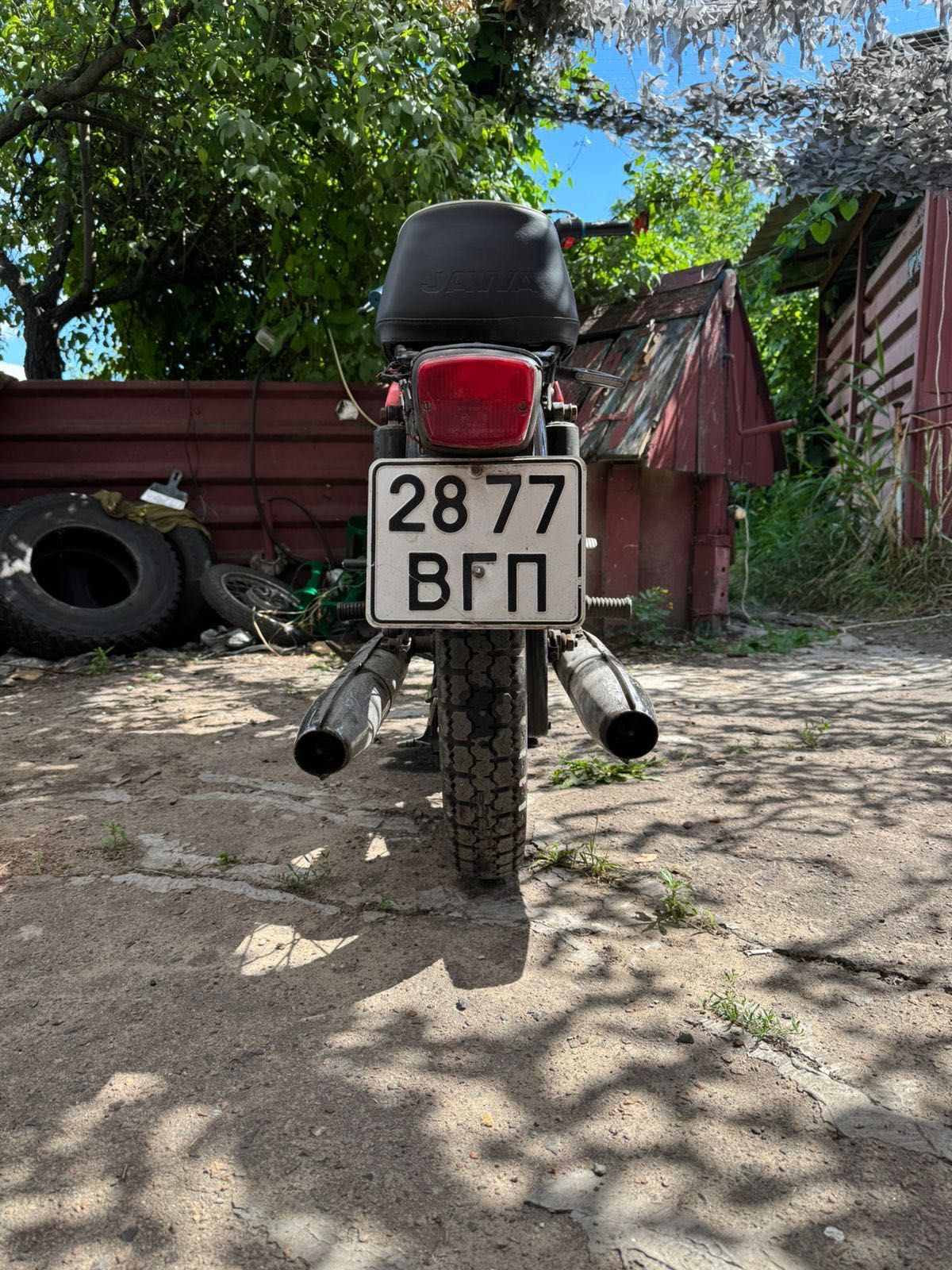 Jawa 634 з документами