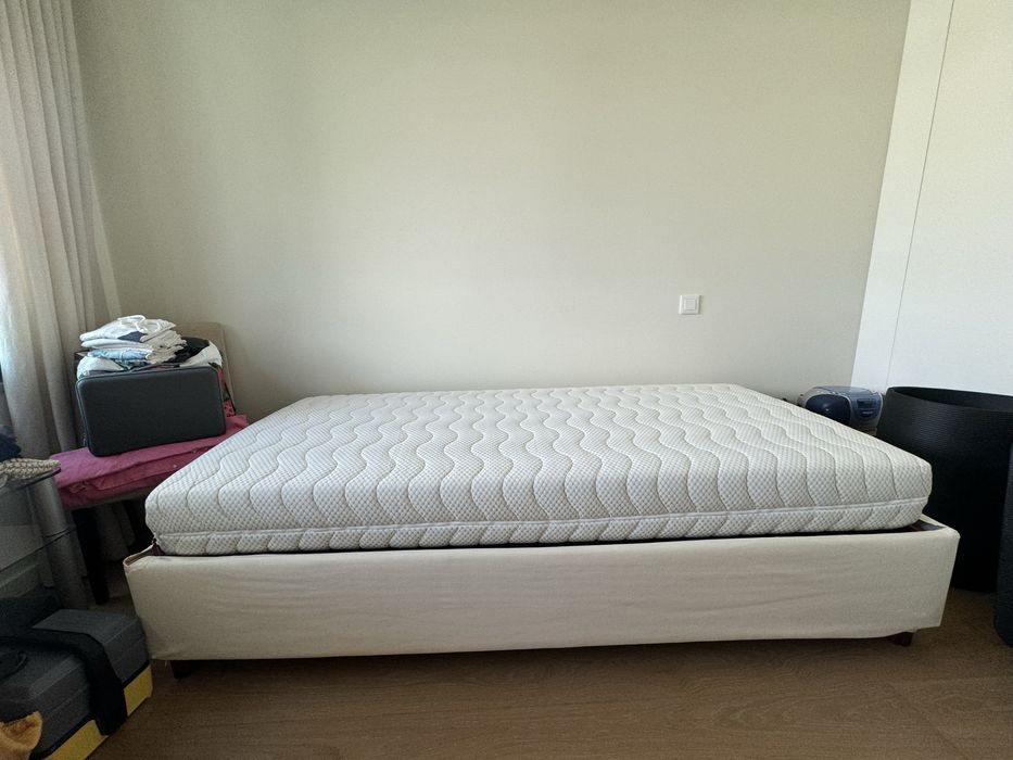 Sommier Colunex Solteiro com Colchão