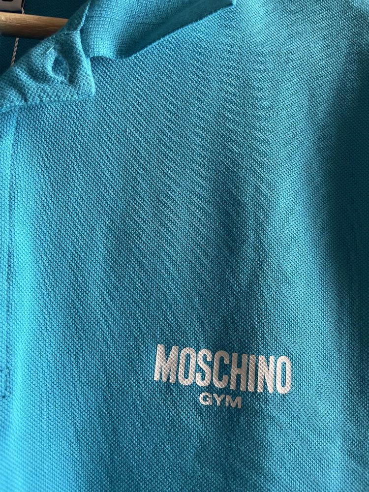 Polo Moschino koszulka nowa lekka