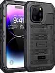 Beeasy iPhone 14 Pro Max etui wodoodporne pancerne metalowe 360