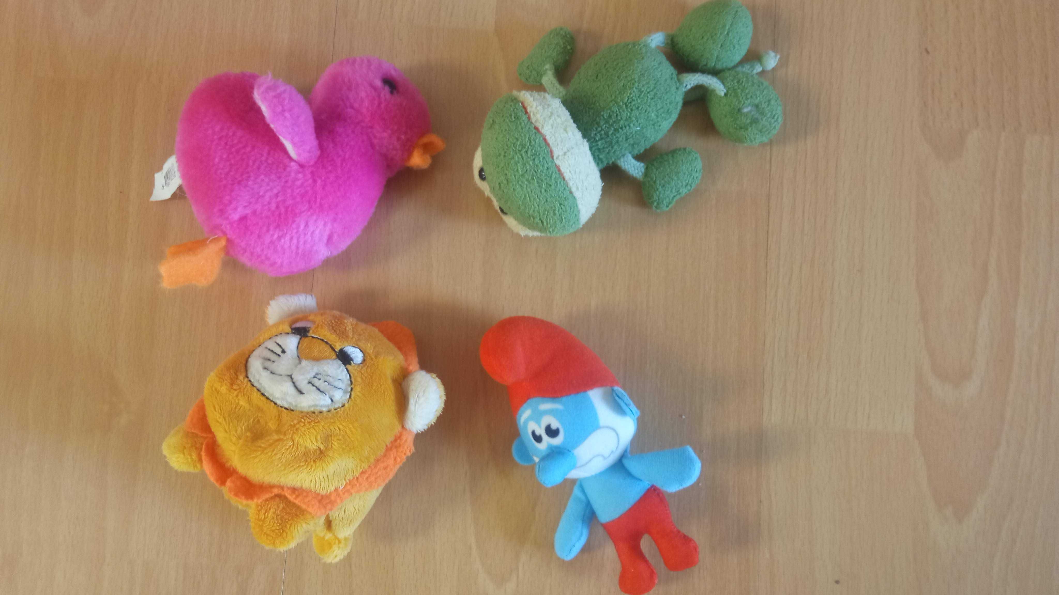 11x pluszak 8-10 cm z Mc Donalds i inne smerf żaba pieski lew