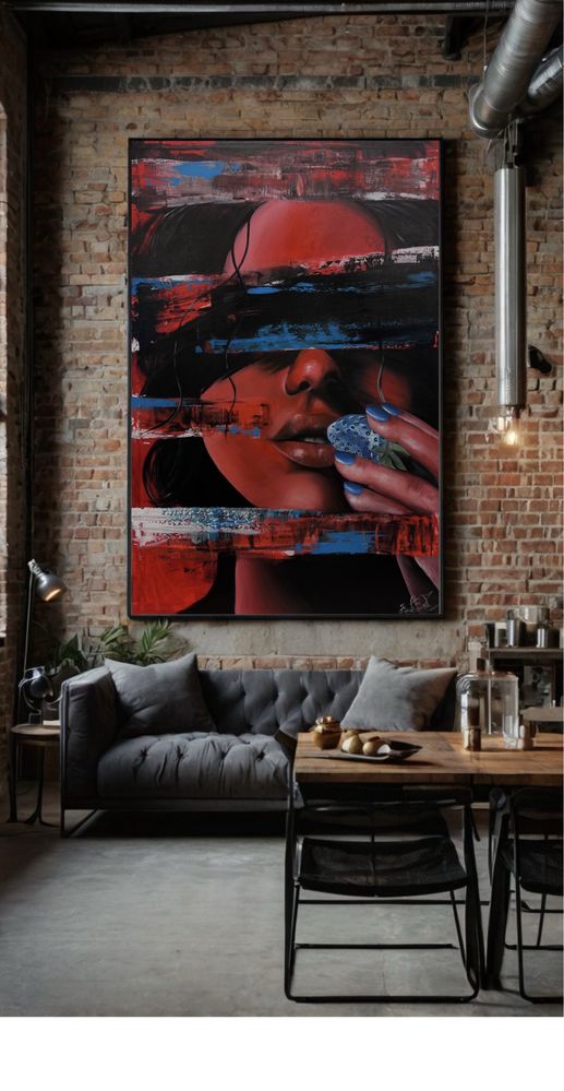 Pintura original artista Paulo Brito