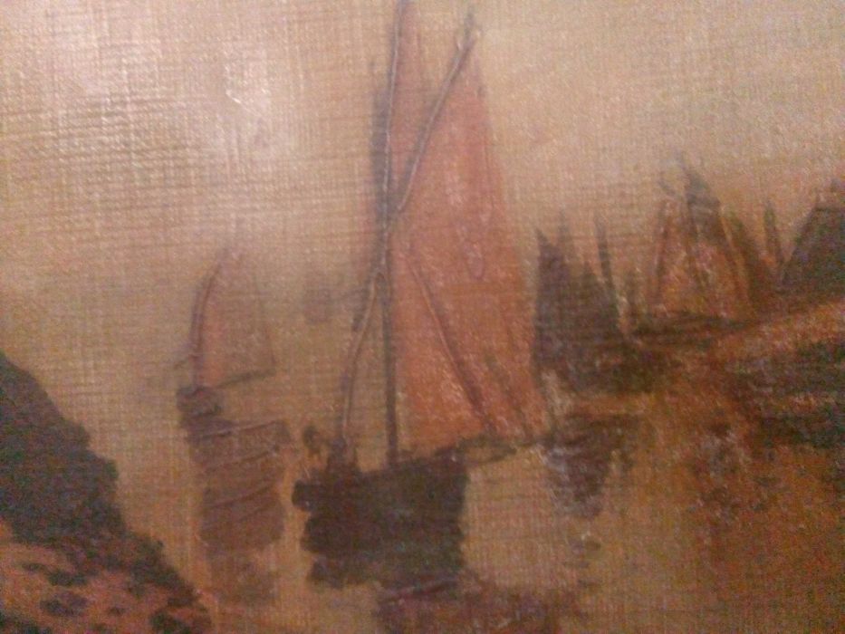 Bardzo stary obraz sygnowany  Claude Monet