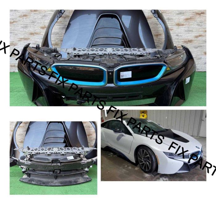 Двери BMW i8 I12/I15 ориг + крылья, капот, LED оптика, элементы кузова