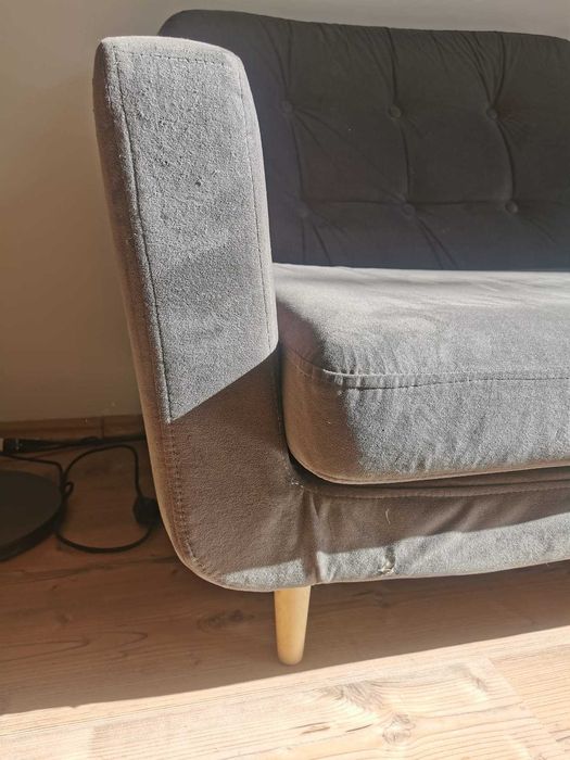Komplet wypoczynkowy: kanapa / sofa 3os. i fotel