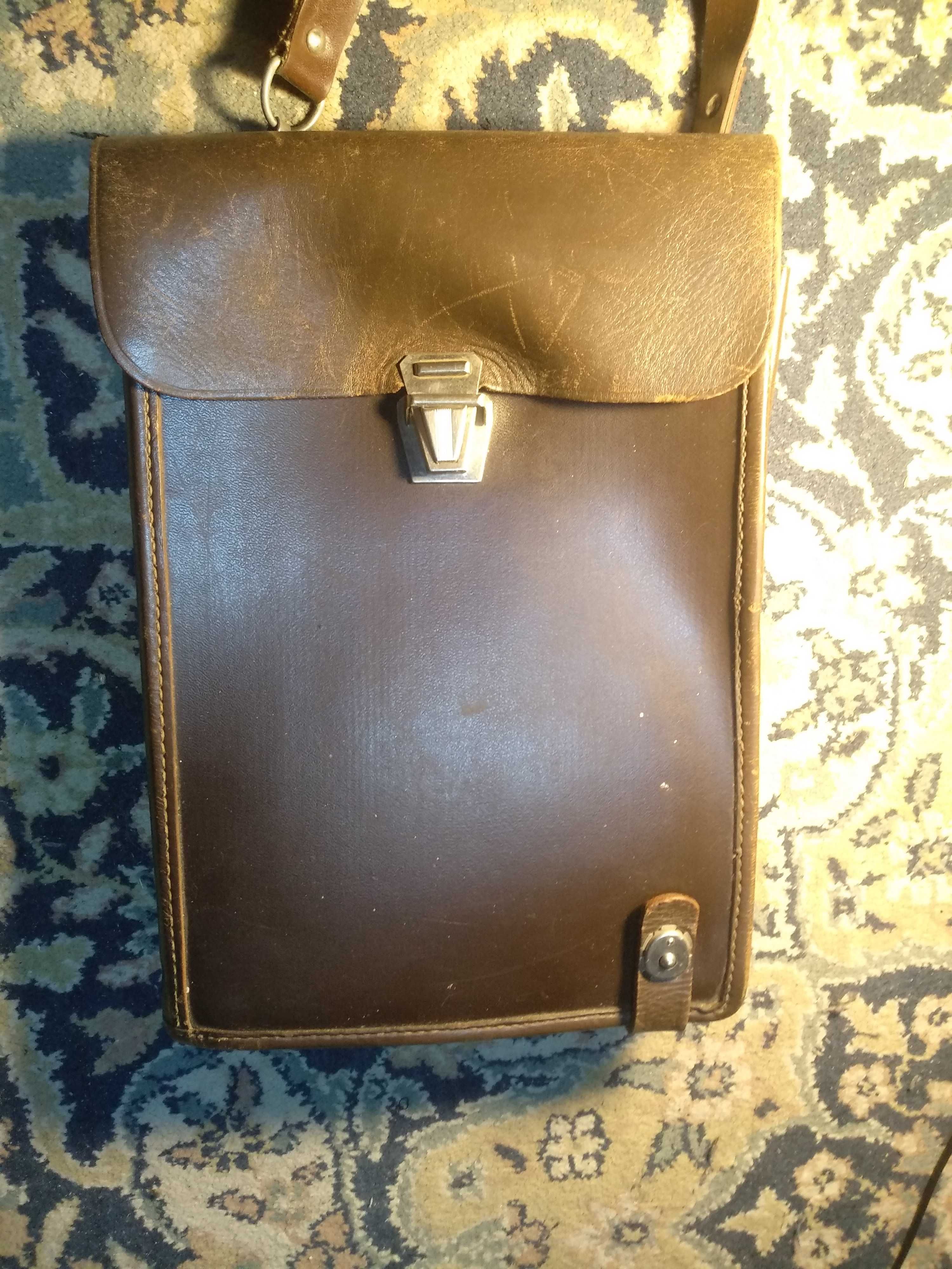 Офицерская сумка, планшет (натуральная кожа) СССР