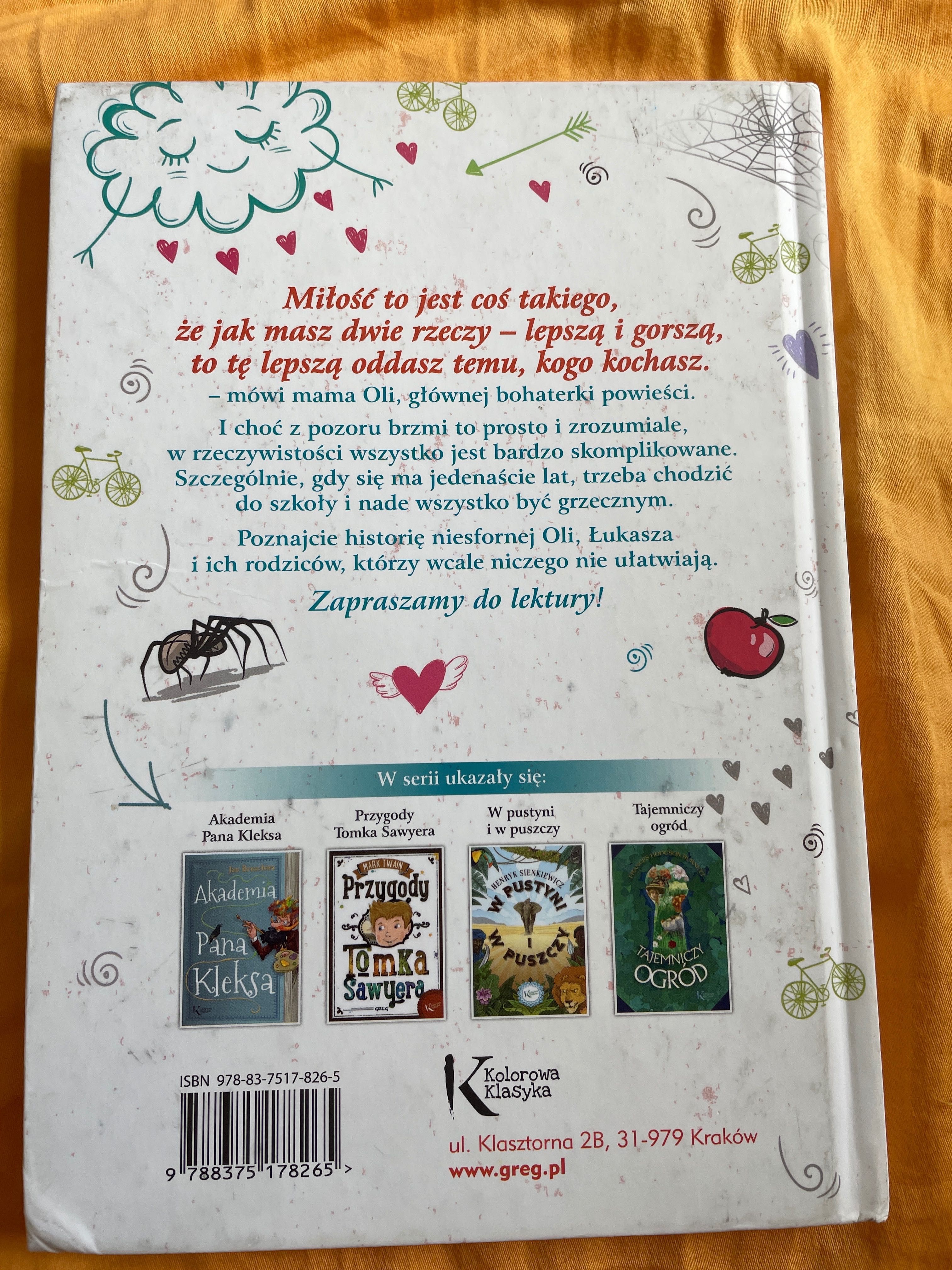 Książka Pajączek na Rowerze