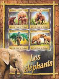 Gwinea 2016 cena 5,90 zł (11) - słonie