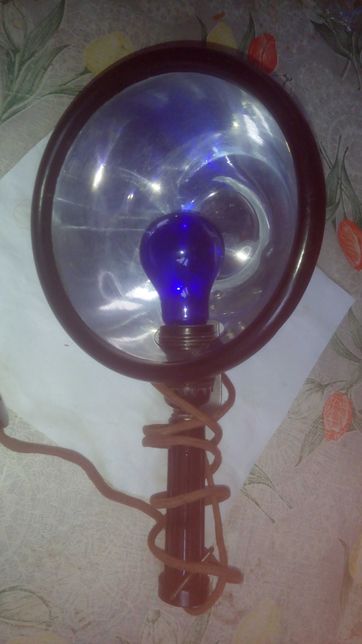 Рефлектор медицинский "Синяя лампа" для прогреваний и лечения теплом