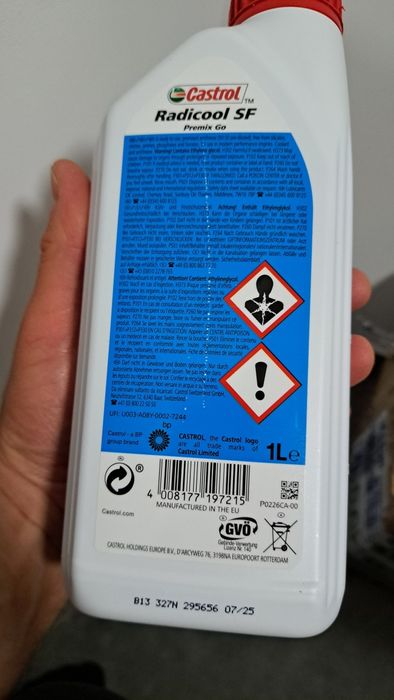 Castrol Radicool SF Premix Go 6 litrów