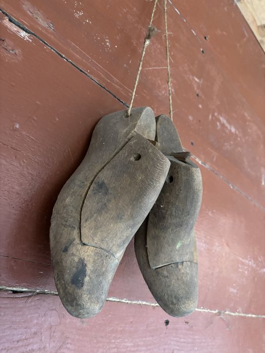 Stare, zabytkowe prawidło, kopyto do butów