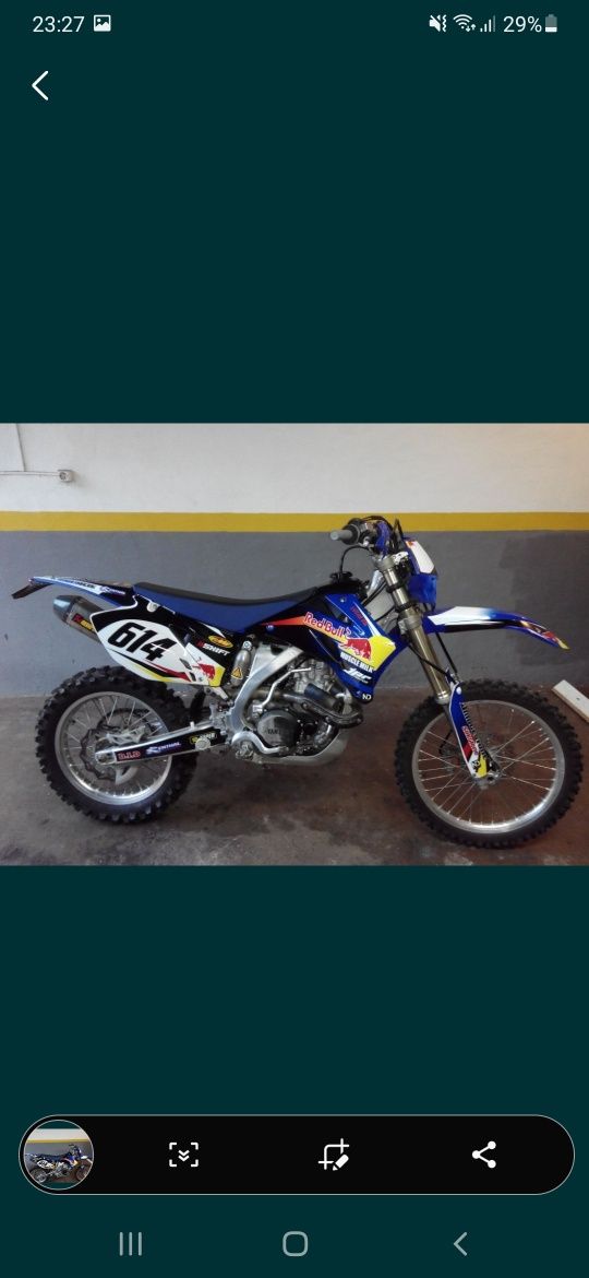 Wr 450 com start 2009