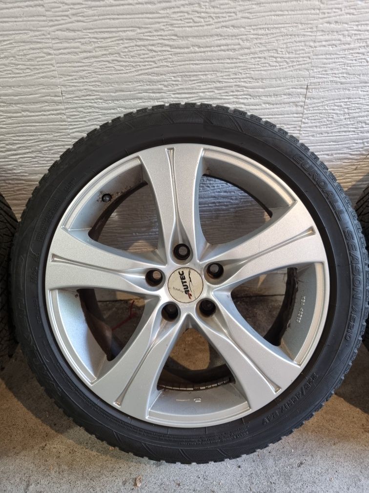 Alufelgi Autec Germany 17" 5x112 7,5J + opony Falken AS210