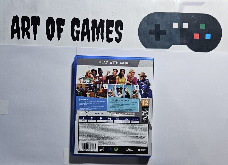 Gra The Sims 4 + Psy i Koty PL Polska Wersja Ps4 Ps5 Playstation 4 5