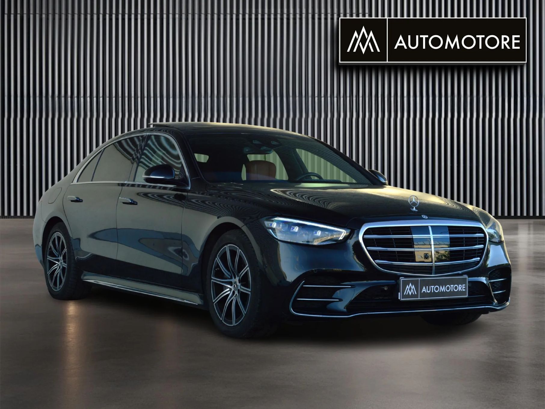 Mercedes-Benz Klasa S 400D AMG 4Matic SalonPL 1Wł Cesja Pneumatyka/Panorama/Burmester/HeadUp
