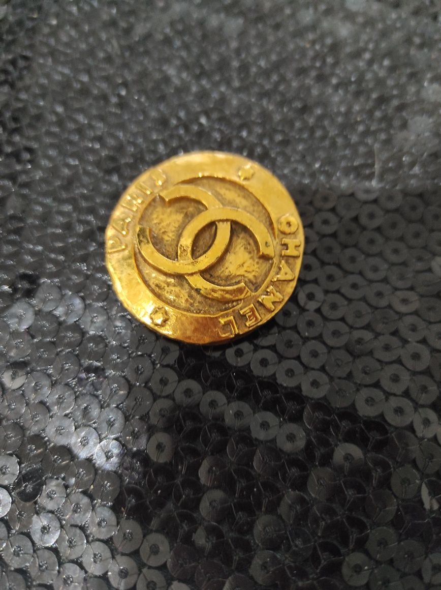 Chanel klips oryginał vintage
