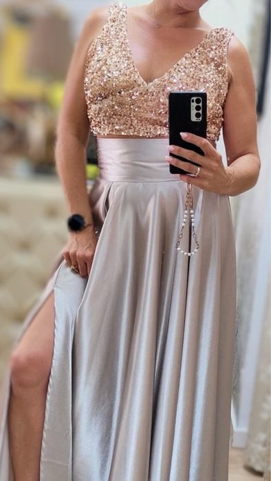 Vestido de cerimonia novo