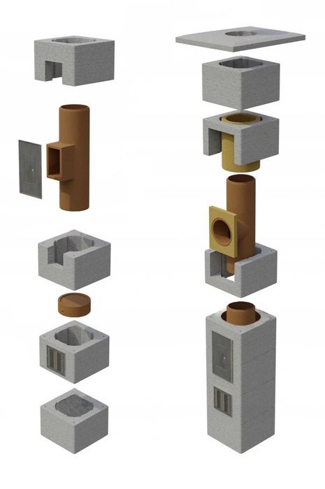 Komin systemowy ceramiczny Janar Uniwersal KW 4M(każdy typ i wysokość)