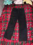Czarne jeansy baggy