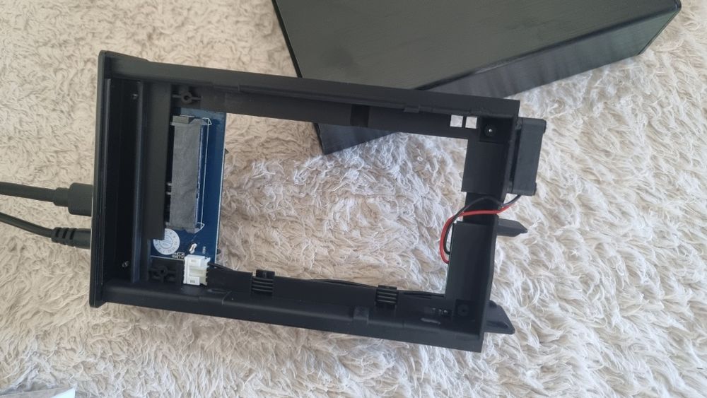 DAS Drive externa para 2 discos com RAID