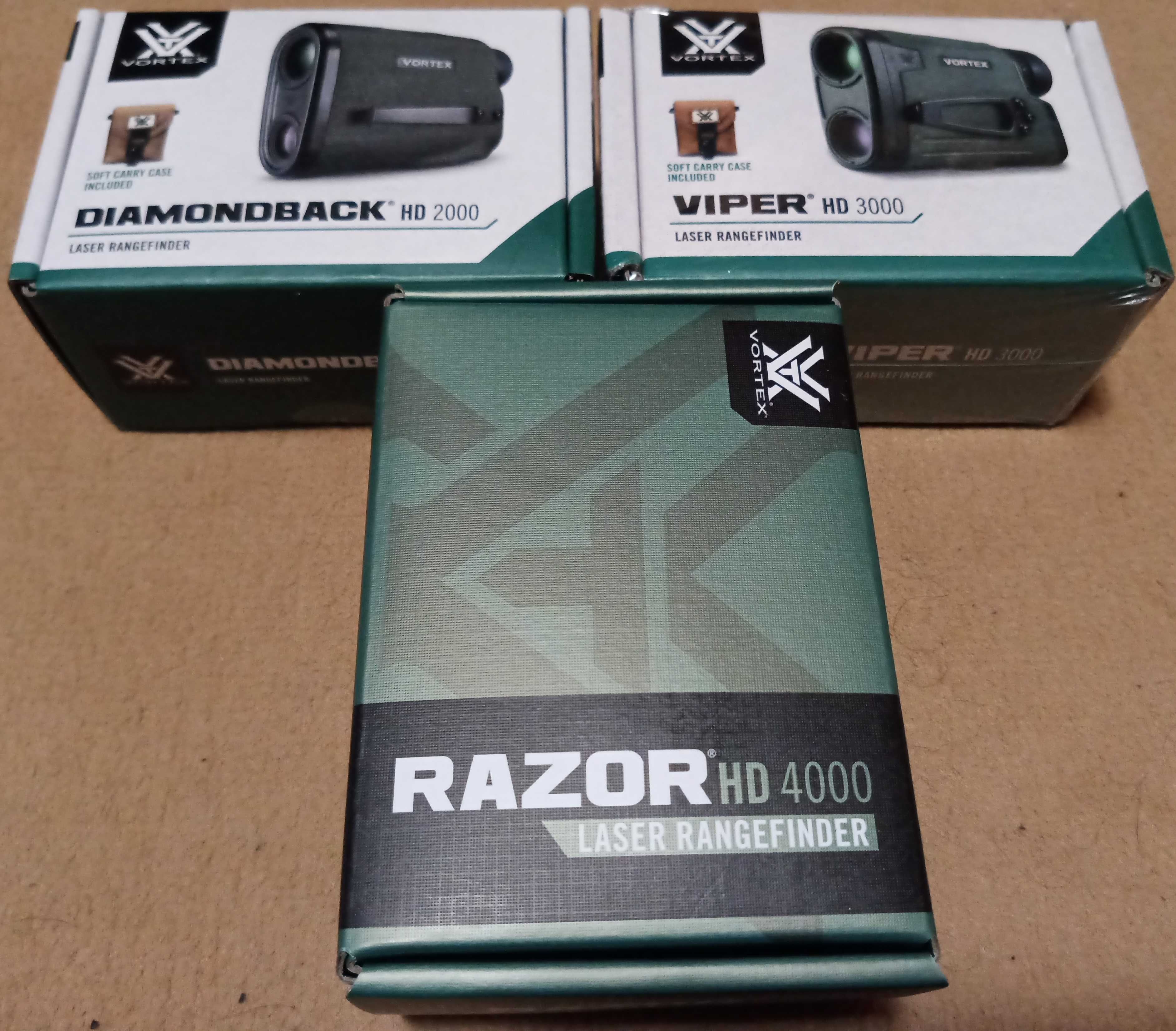 Лазерный дальномер Vortex Razor HD/ 4000/3000/2000