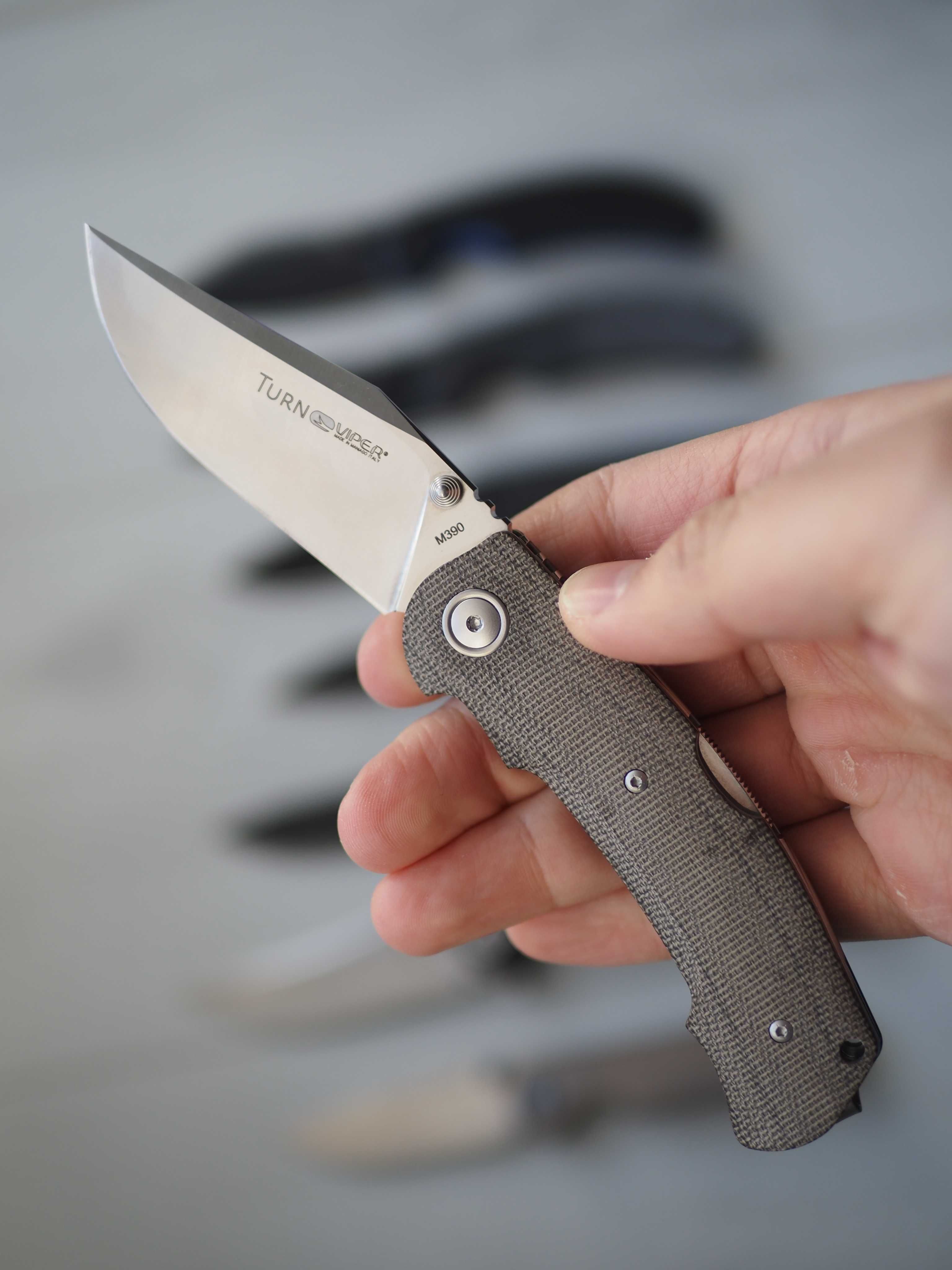 Nóż składany Folder Viper Turn Essential M390 Made in italy NOWY