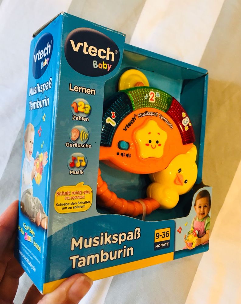 Vtech Германия музичний тамбурин бубен