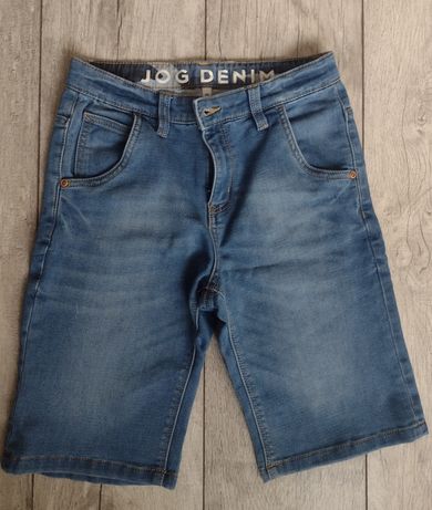 Szorty, Bermudy, spodenki jeansowe 146, firmy: C&A