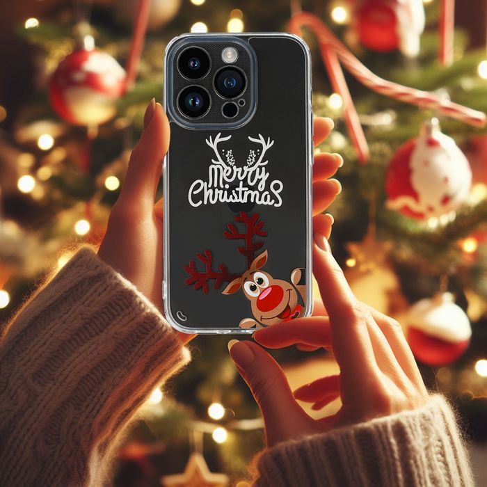 Tel Protect Christmas Case Do Iphone 15 Pro Max Wzór 1 Clear