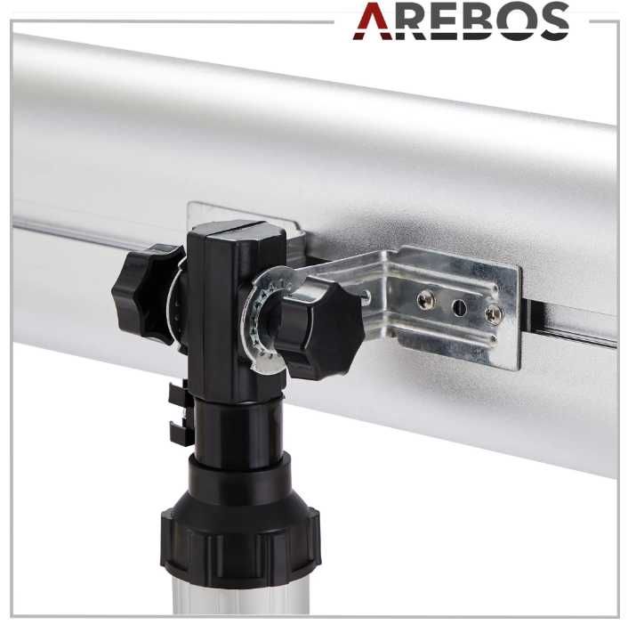 Promiennik podczerwieni AREBOS 2000 W, z pilotem zdalnego sterowania