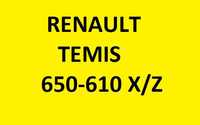 Katalog części RENAULT TEMIS 650-610 X/Z J. POLSKI !!