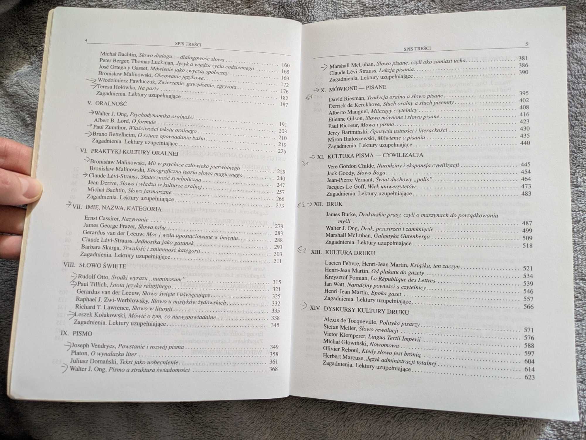 Antropologia słowa zagadnienia i wybór tekstów