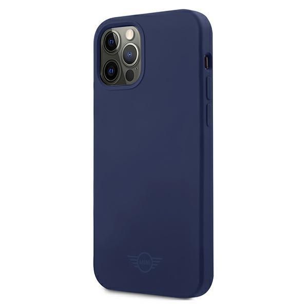 Etui Mini Morris dla iPhone 12 Pro Max, Niebieskie, Silicon