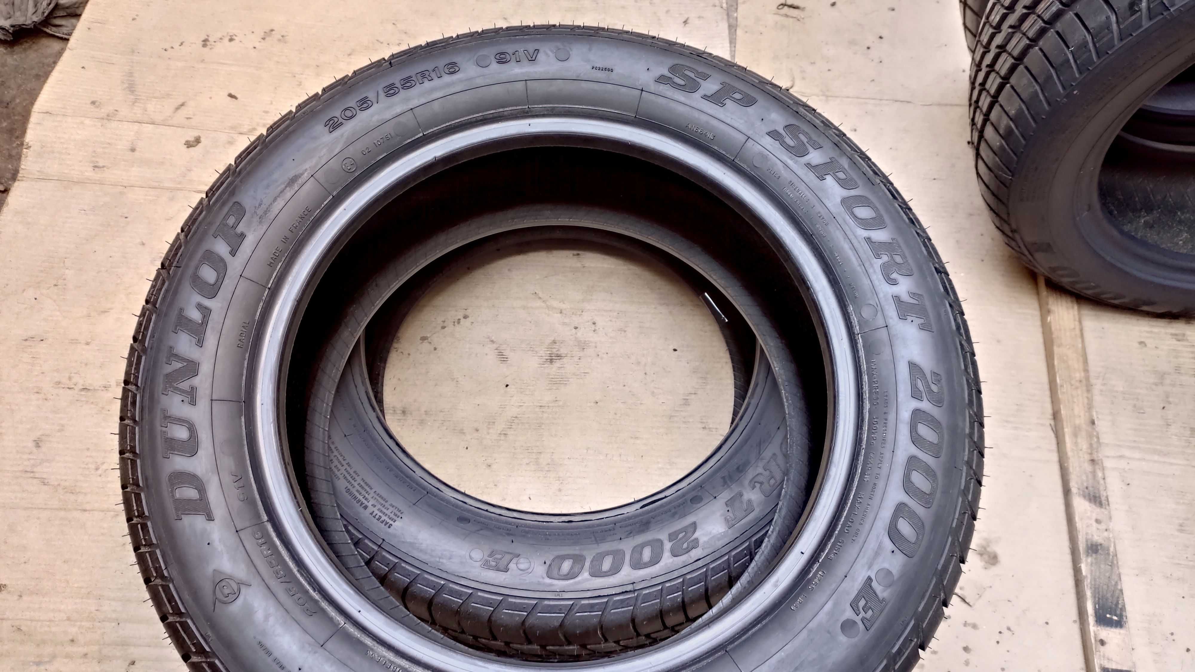 шини 205/55R16 Dunlop SP Sport 2000Е. 99%