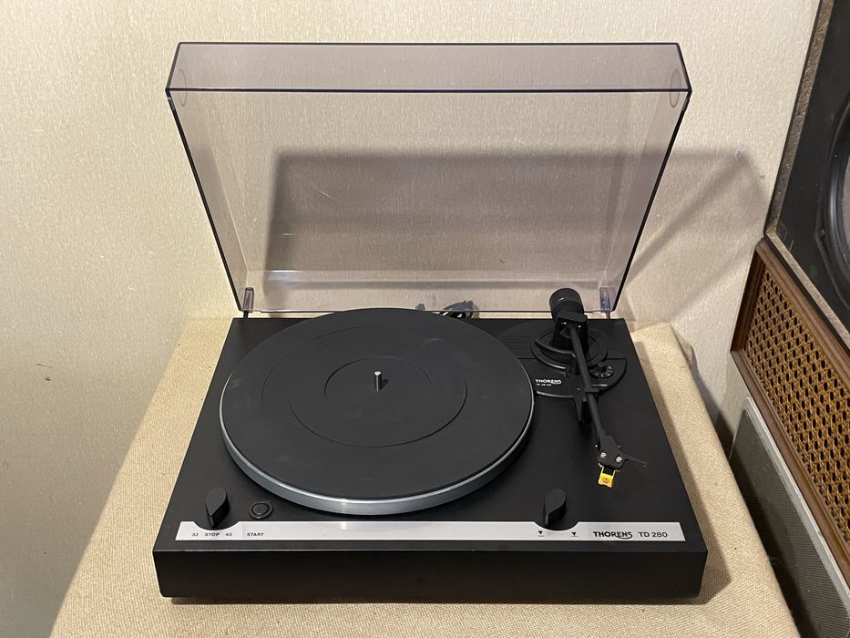 Качественный проигрыватель винила THORENS TD-280 (ЗВУК!)