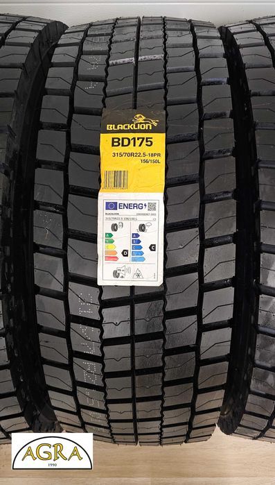 315/70R22.5 BLACKLION BLACK LION opona opony nowa napęd BD175 MOCNA