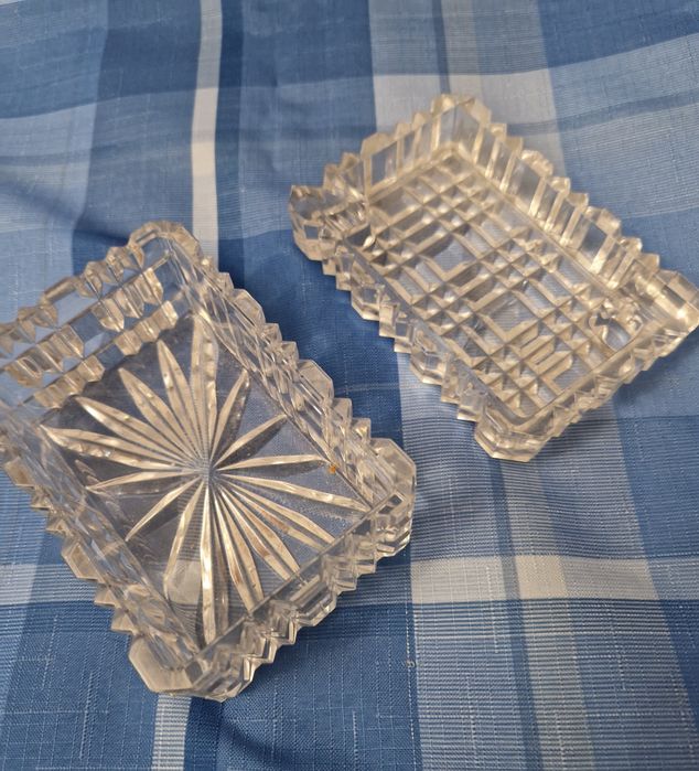 Kryształowa popielniczka  PRL