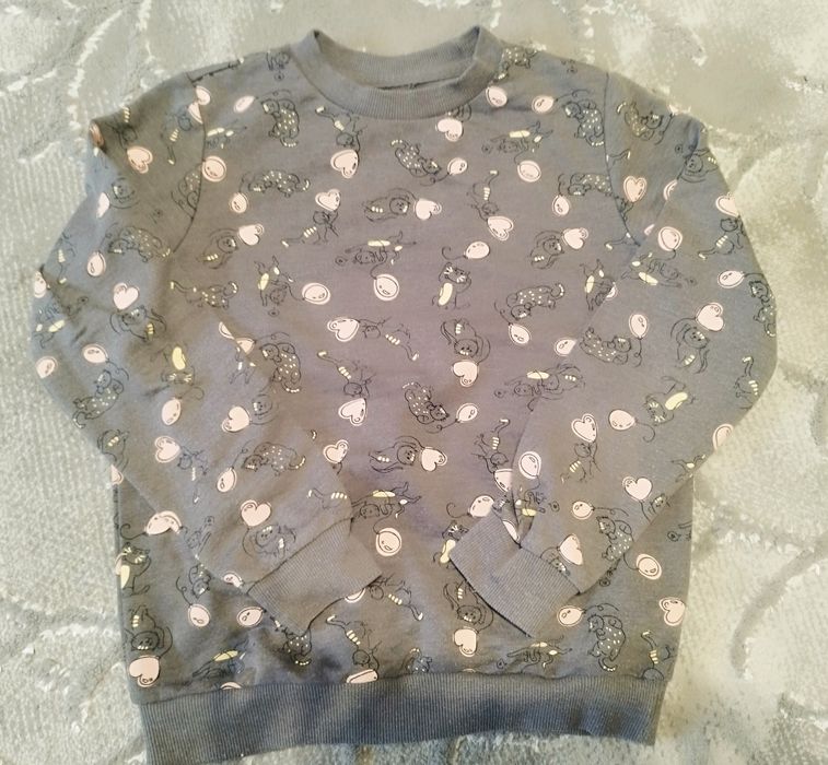 Bluzy sweterki dla dziewczynki 134