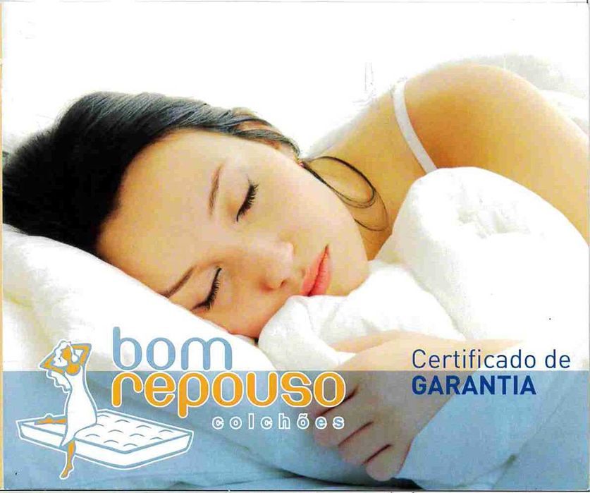 Cama e colchão Bom Repouso 183x133