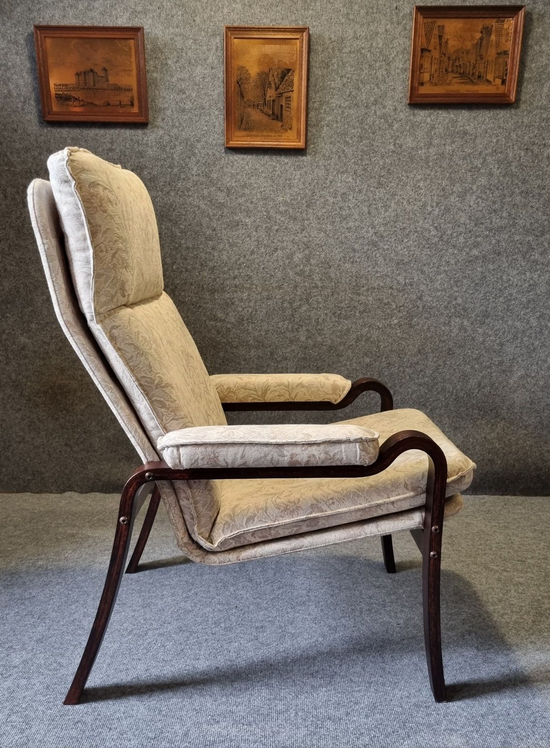 Duński Fotel Vintage lata 90
