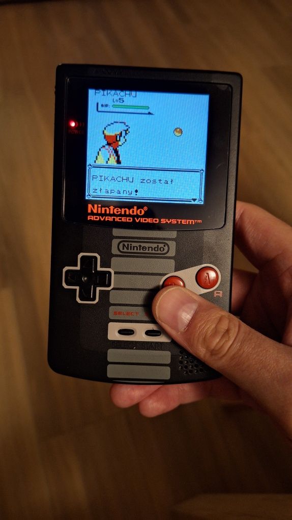 Języku polskim Pokemon Yellow na wysokiej jakości flashcart i etykieci
