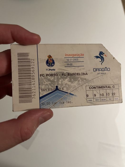 Bilhete Estreia Messi