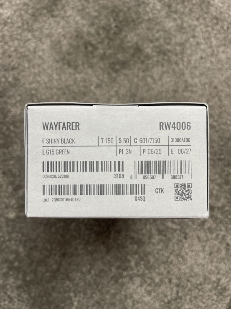 Ray-Ban Meta Wayfarer RW4006 nowe