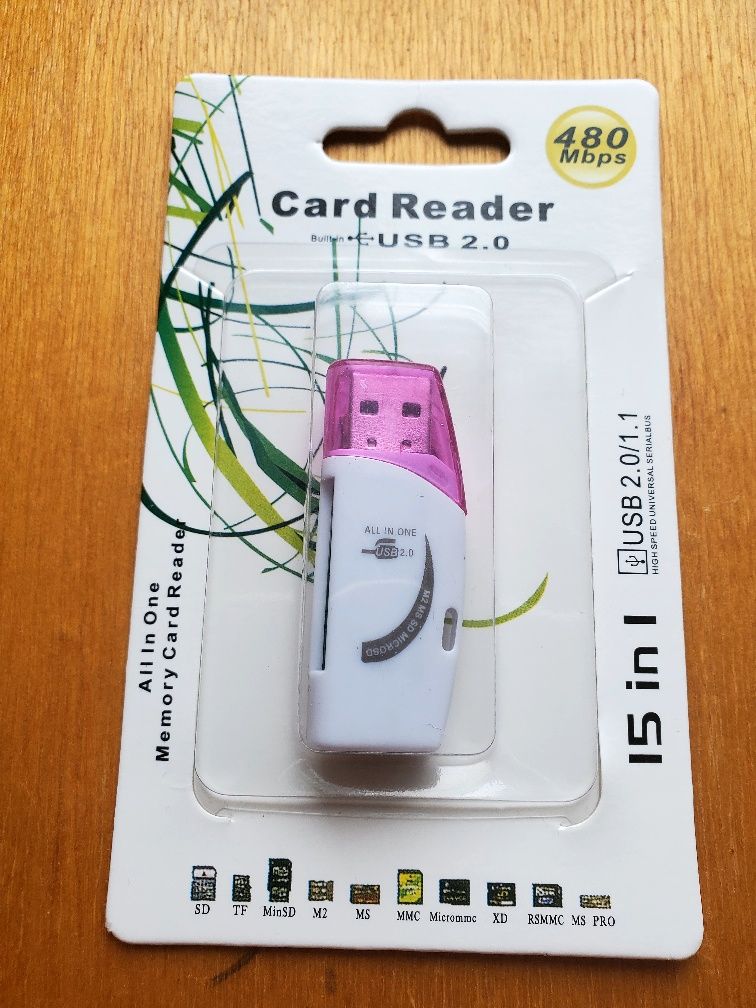 Картридер, card reader, переходник
