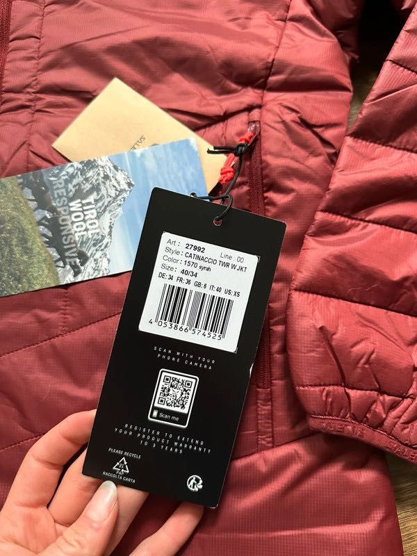 Kurtka puchowa Salewa Catinaccio Tirol Wool wełna tyrolska góry