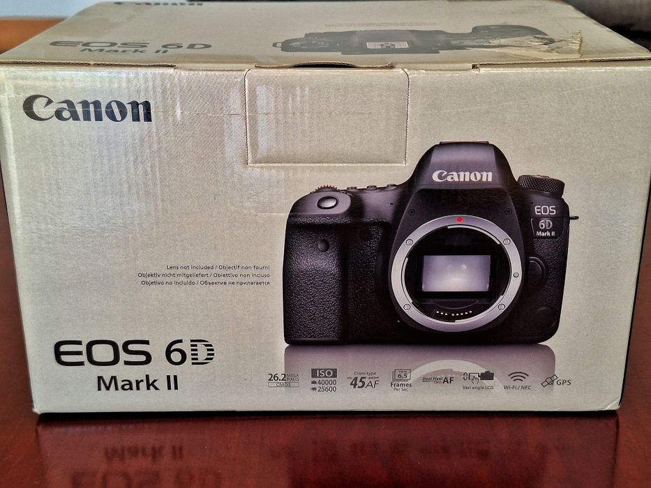 Canon EOS 6D mark 2 como novo
